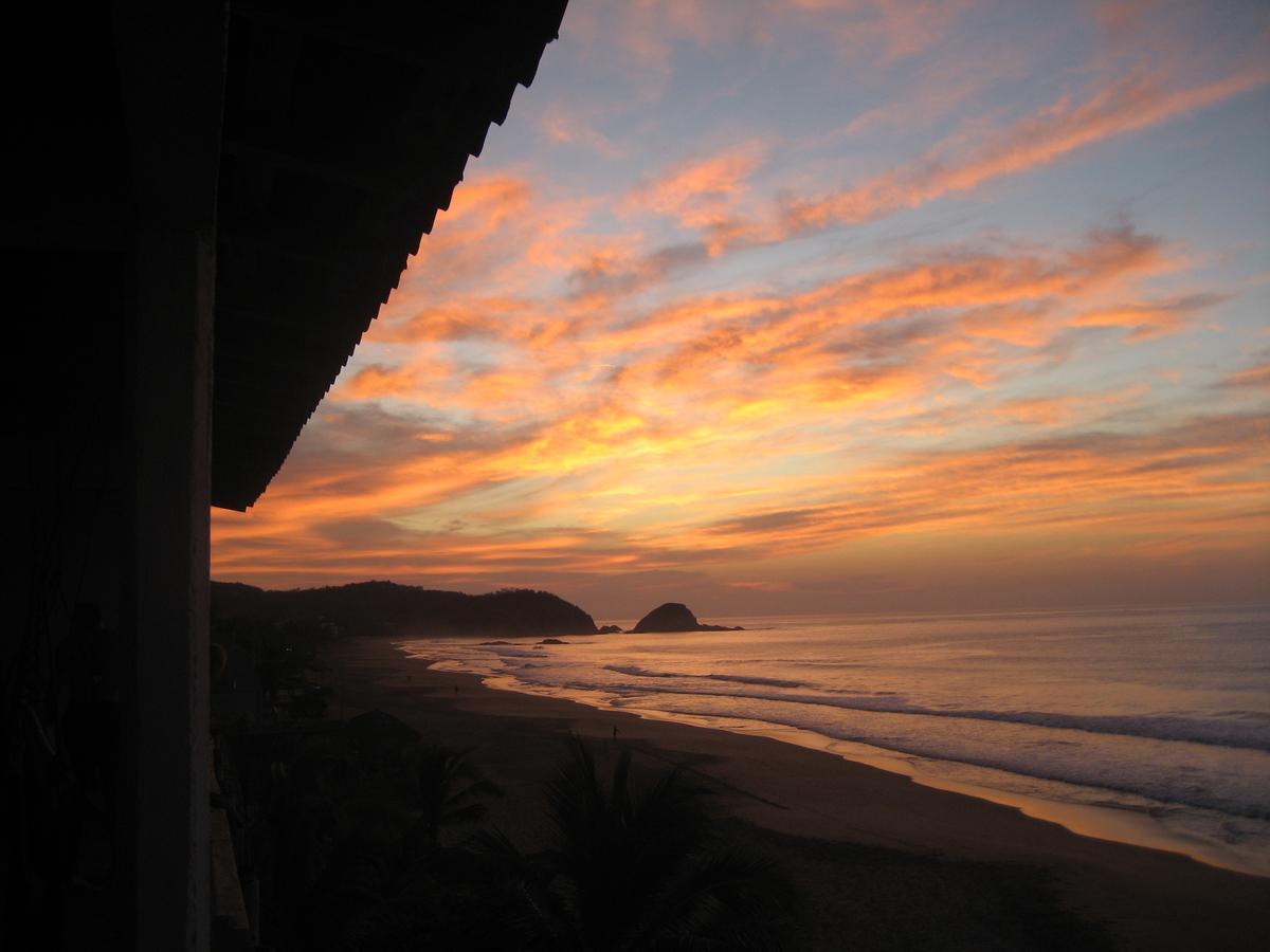 Posada Brisa Marina Hostel Zipolite Bagian luar foto