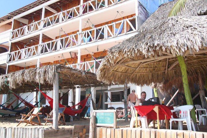 Posada Brisa Marina Hostel Zipolite Bagian luar foto