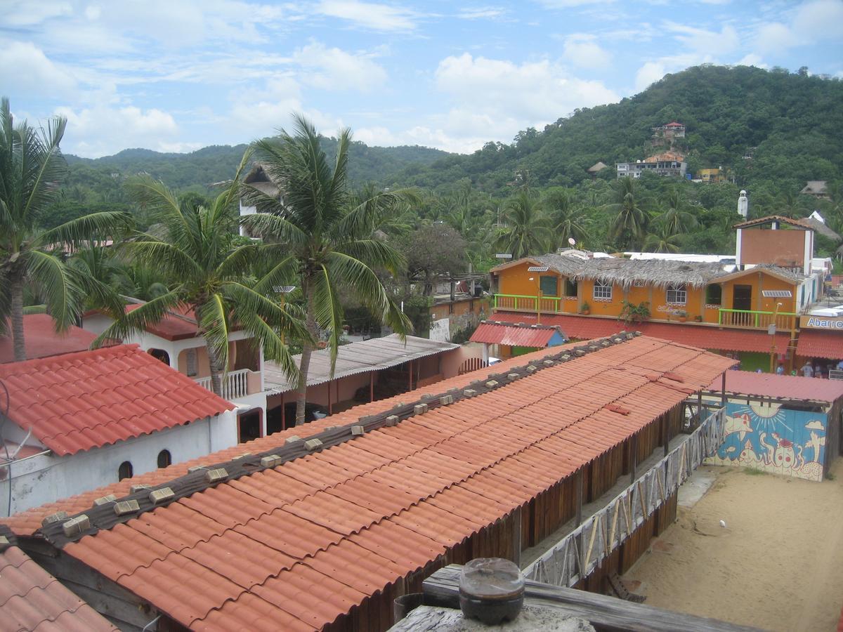 Posada Brisa Marina Hostel Zipolite Bagian luar foto