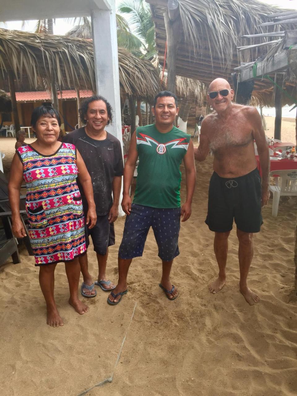 Posada Brisa Marina Hostel Zipolite Bagian luar foto
